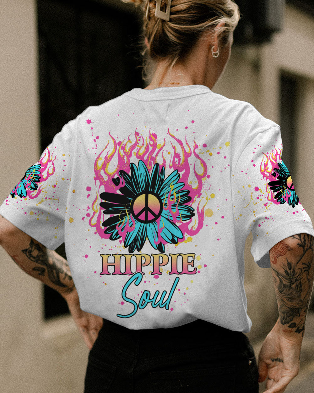 HIPPIE SOUL ALL OVER PRINT - YHLN2202232
