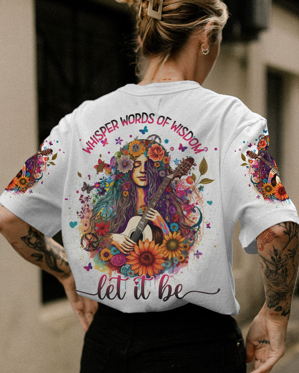 WHISPER WORDS OF WISDOM HIPPIE GIRL ALL OVER PRINT - YHHG0802233