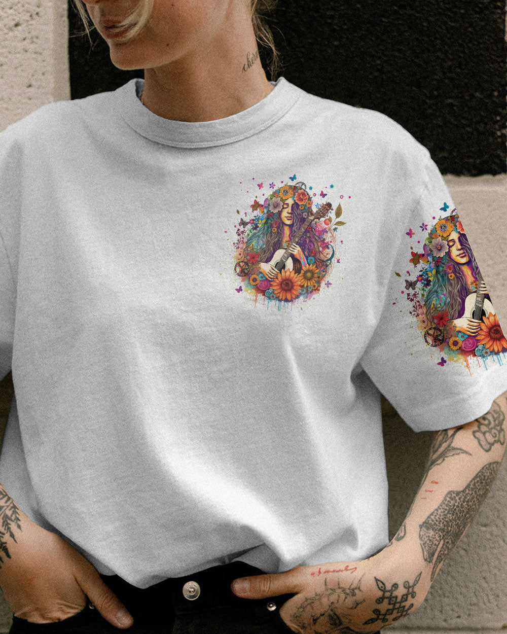 WHISPER WORDS OF WISDOM HIPPIE GIRL ALL OVER PRINT - YHHG0802233