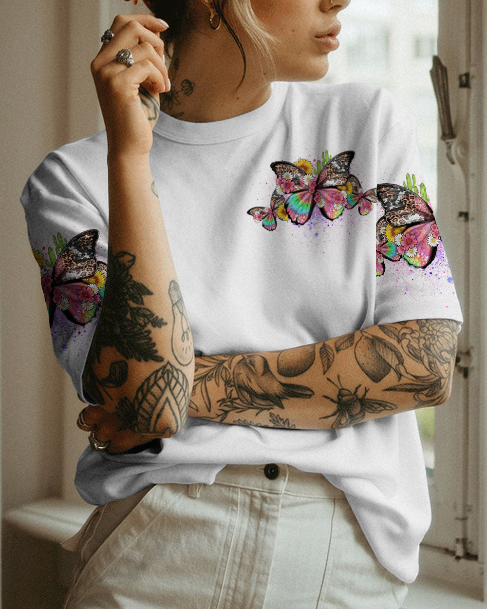 WHISPER WORDS OF WISDOM BUTTERFLY ALL OVER PRINT - YHDU1603232