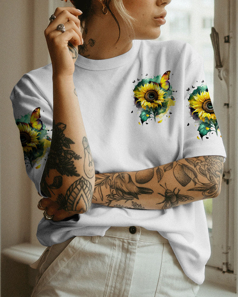 DON'T FORGET TO SMELL THE FLOWERS ALL OVER PRINT - TYTM1803232