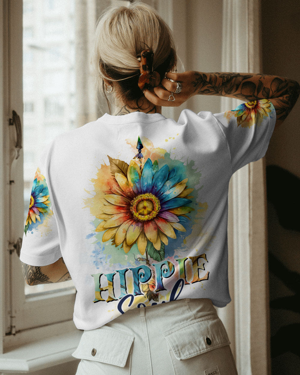 HIPPIE SOUL FLOWER ALL OVER PRINT - TYTW0303235