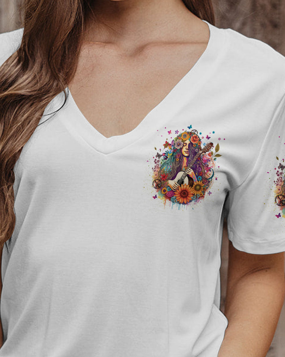 WHISPER WORDS OF WISDOM HIPPIE GIRL ALL OVER PRINT - YHHG0802233