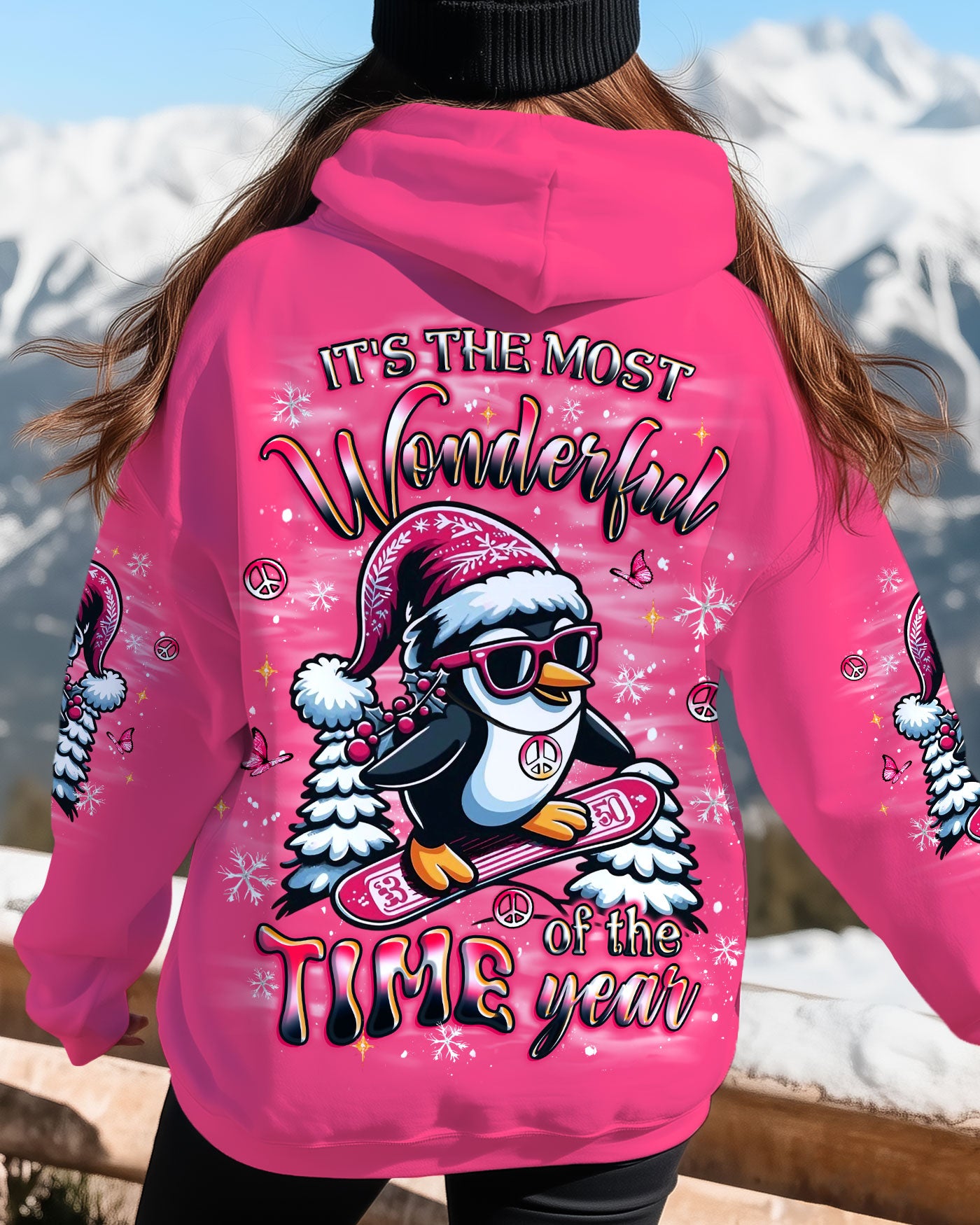 IT'S THE MOST WONDERFUL TIME CHRISTMAS ALL OVER PRINT - YHLT1510252