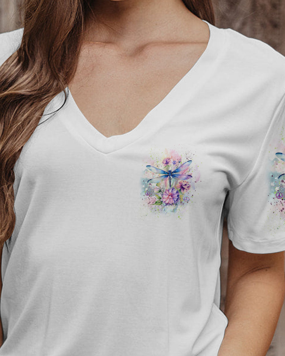 JUST BREATHE DRAGONFLY ALL OVER PRINT - YHKD3010232