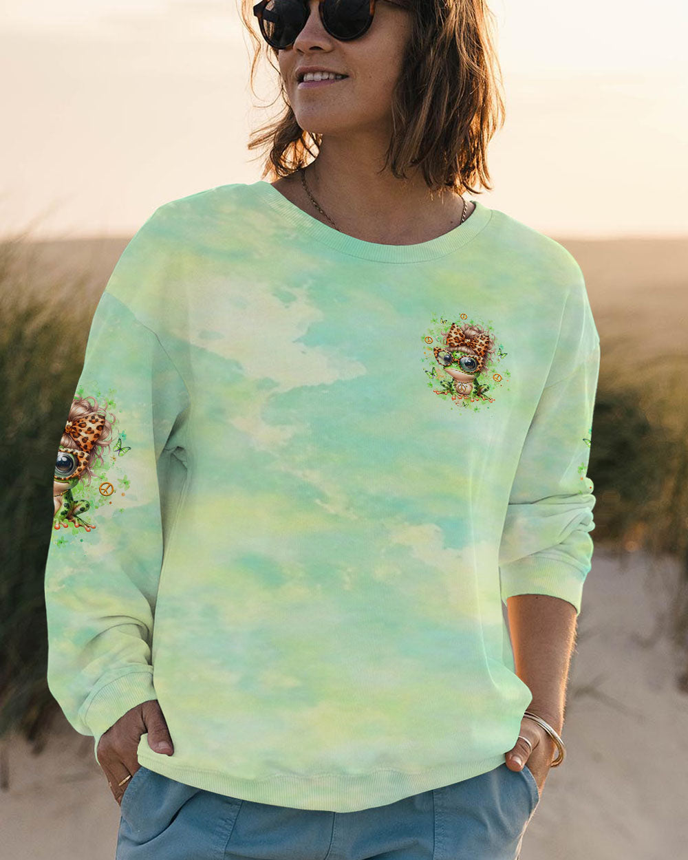 SOME GIRLS ARE JUST BORN WITH HIPPIE SOULS ALL OVER PRINT - YHLT2308244
