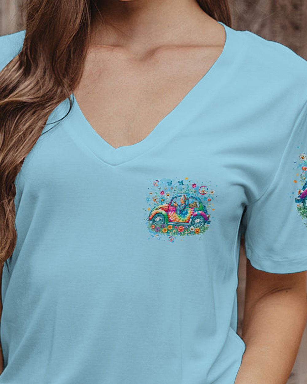 RUNNING AGAINST THE WIND TIE DYE ALL OVER PRINT - YHLT2501243