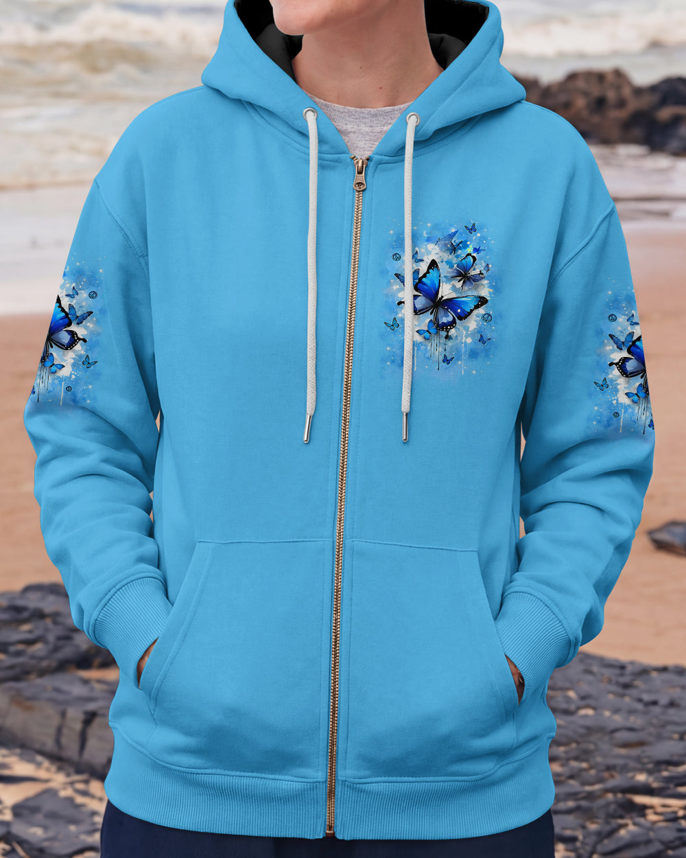 KINDNESS IS FREE SPRINKLE IT EVERYWHERE BUTTERFLIES ALL OVER PRINT - TYLN0403261