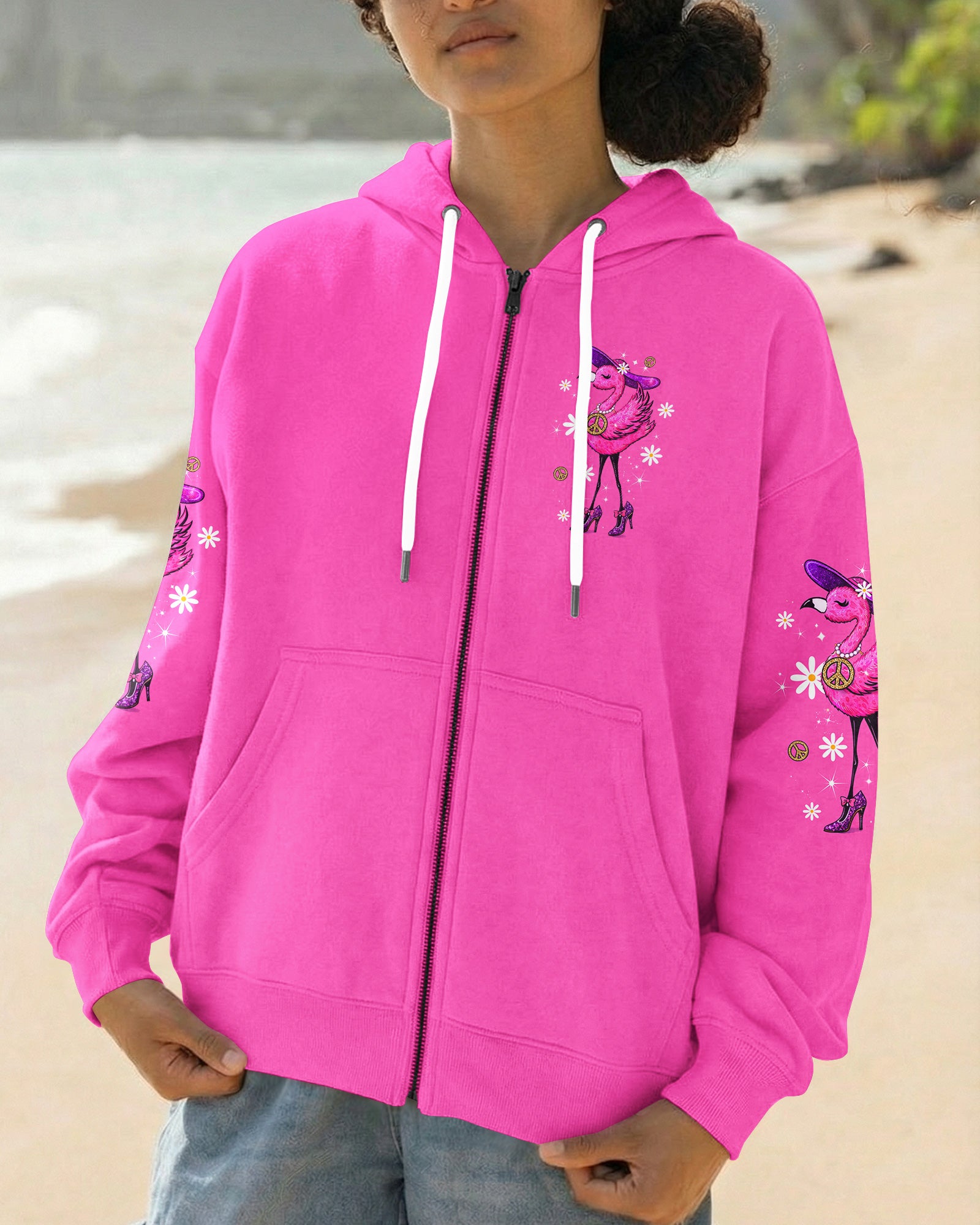 BORN TO STAND OUT FLAMINGO ALL OVER PRINT - TLTW2303261