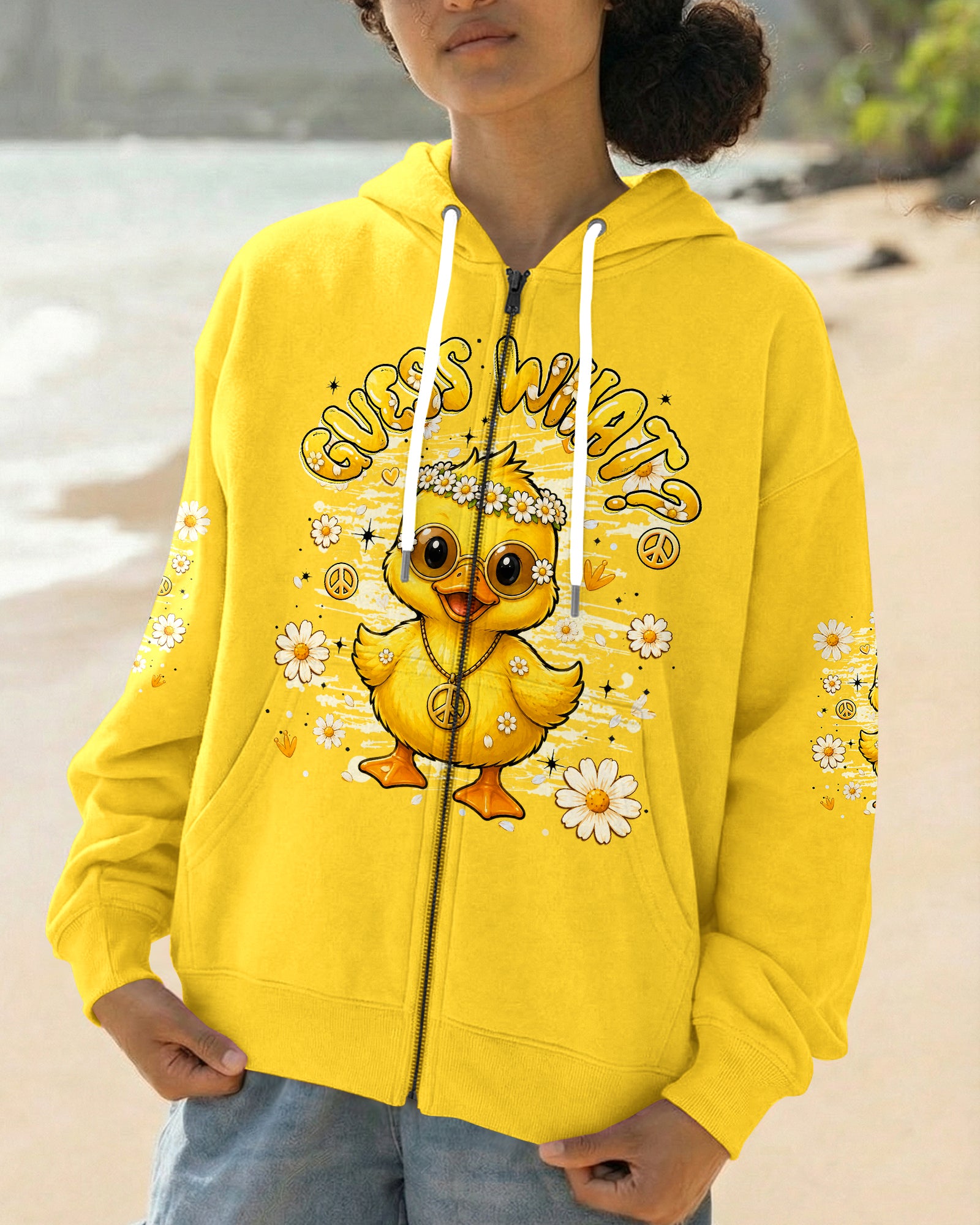 GUESS WHAT FUNNY DUCK ALL OVER PRINT - TLHG2005262