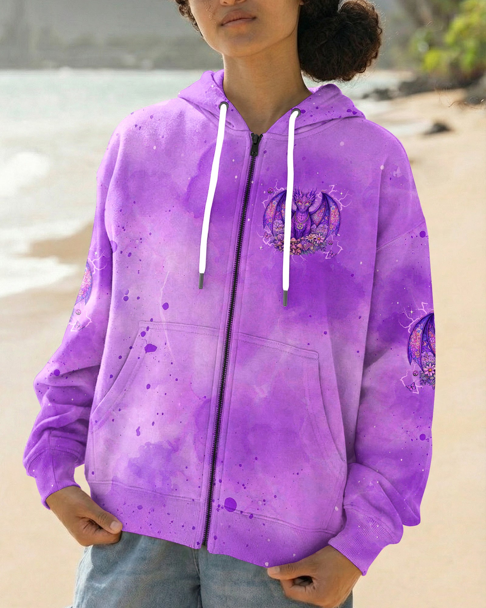ASSUMING I'M JUST AN OLD LADY DRAGON ALL OVER PRINT   - TLHG0804262