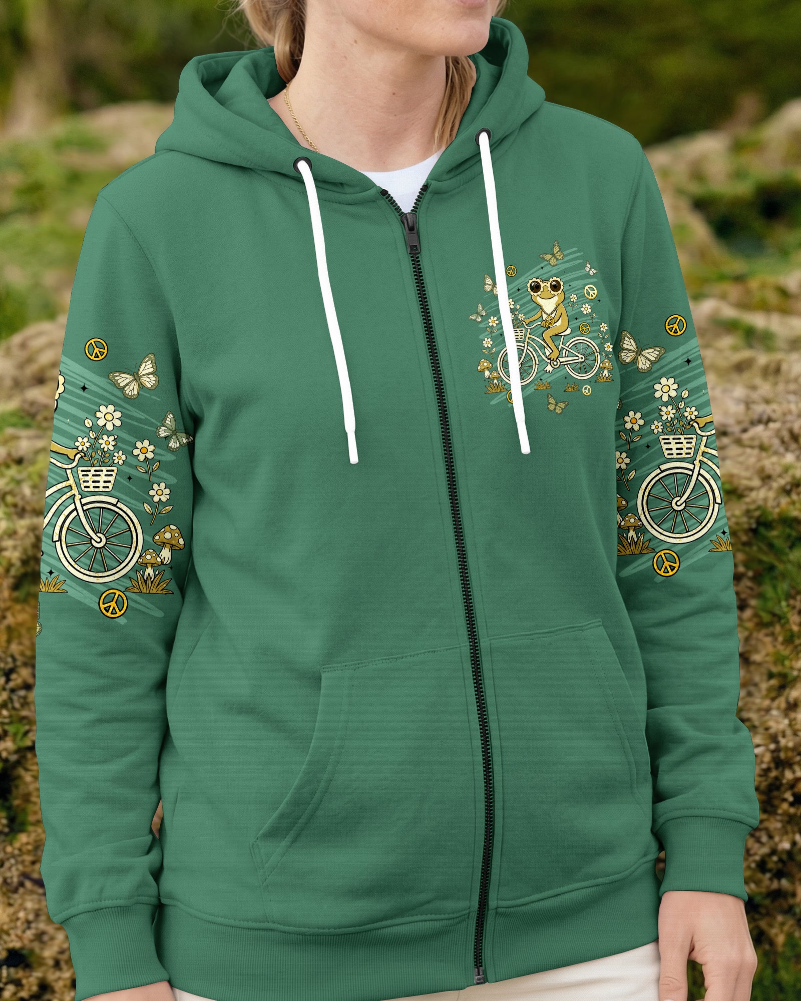 BE HUMBLE BE KIND FROG ALL OVER PRINT - TLNT1307263