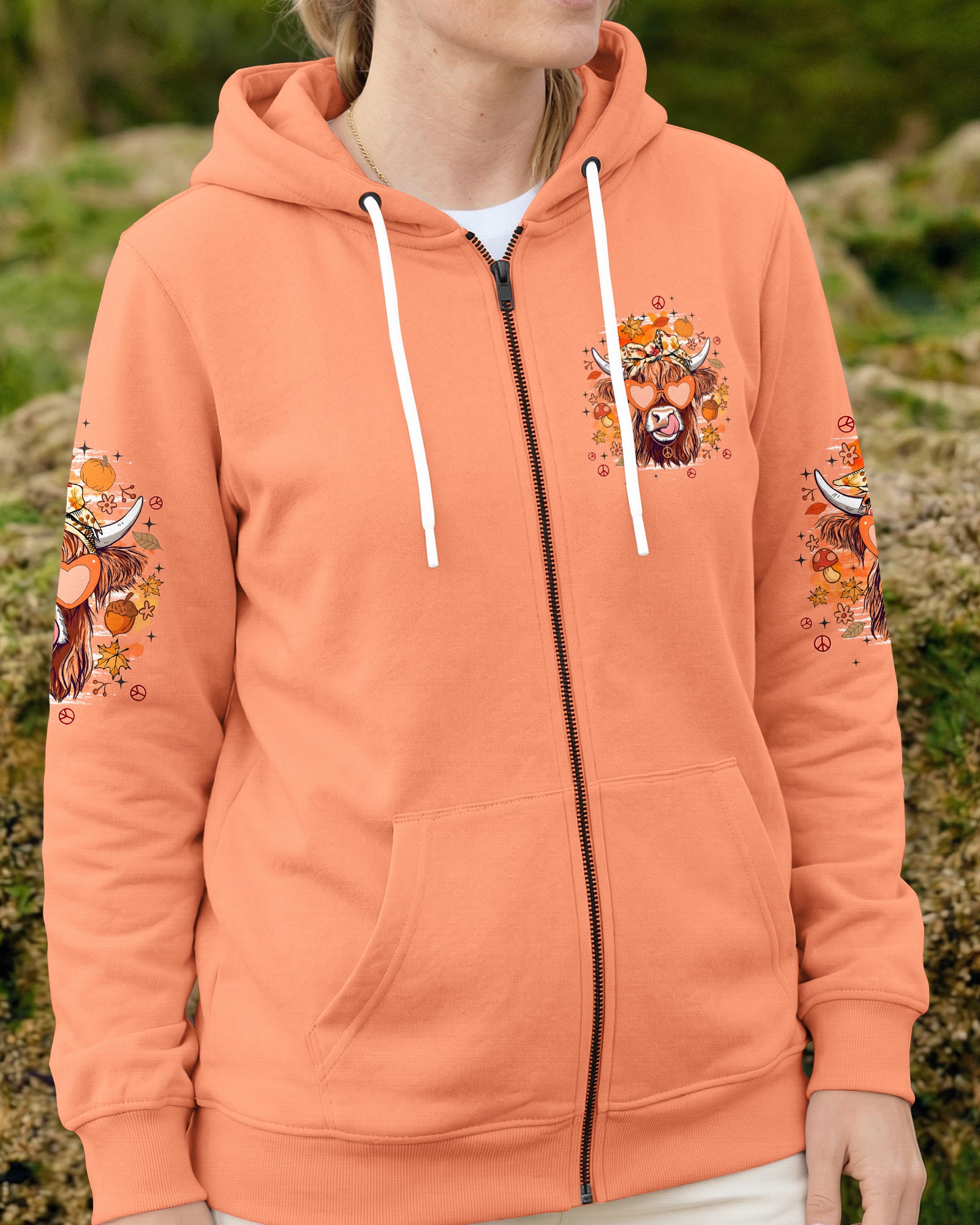 ALL THE GOOD ONES ARE A LITTLE CRAZY HIGHLAND COW ALL OVER PRINT - TYPQ0608261