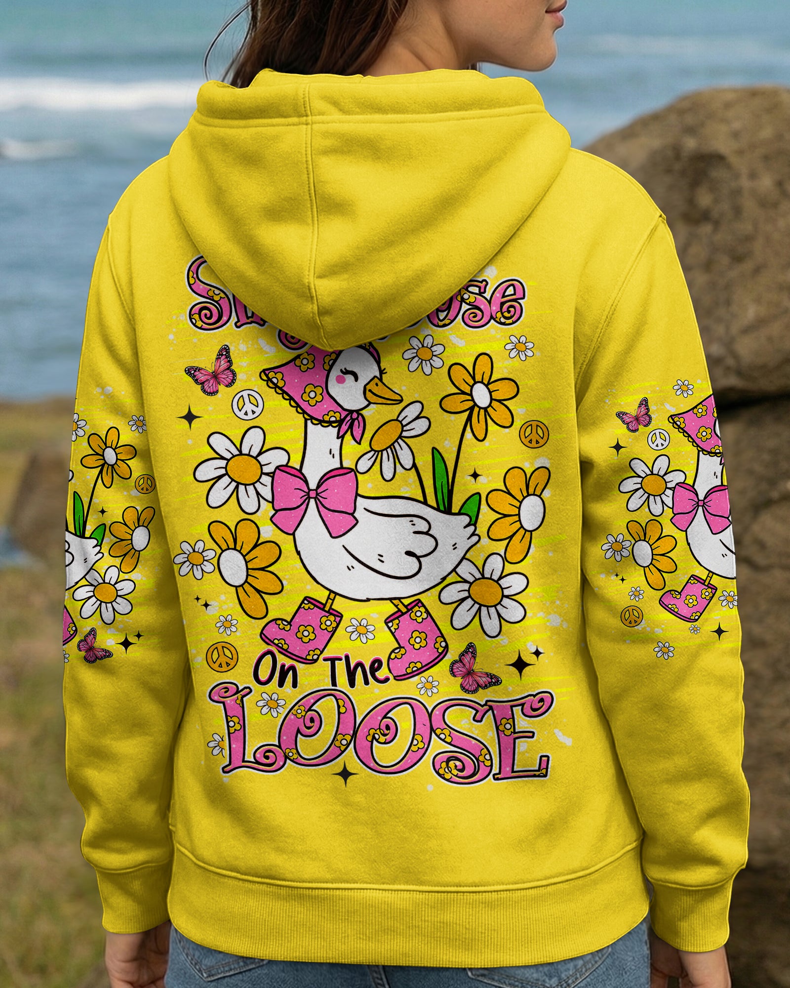 SILLY GOOSE ON THE LOOSE ALL OVER PRINT - TLHN2107263