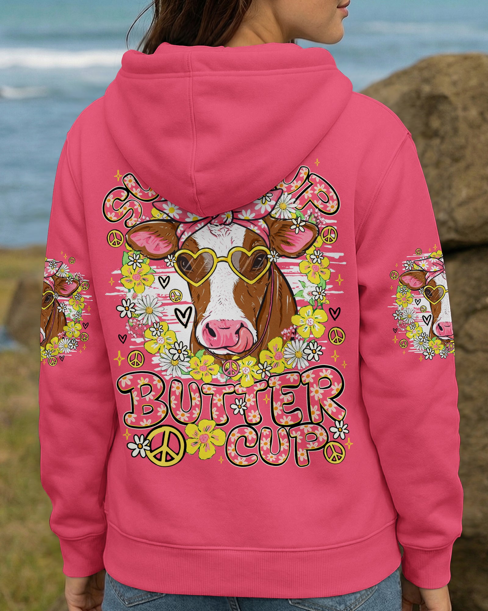 SUCK IT UP BUTTERCUP COW ALL OVER PRINT - TY1206262
