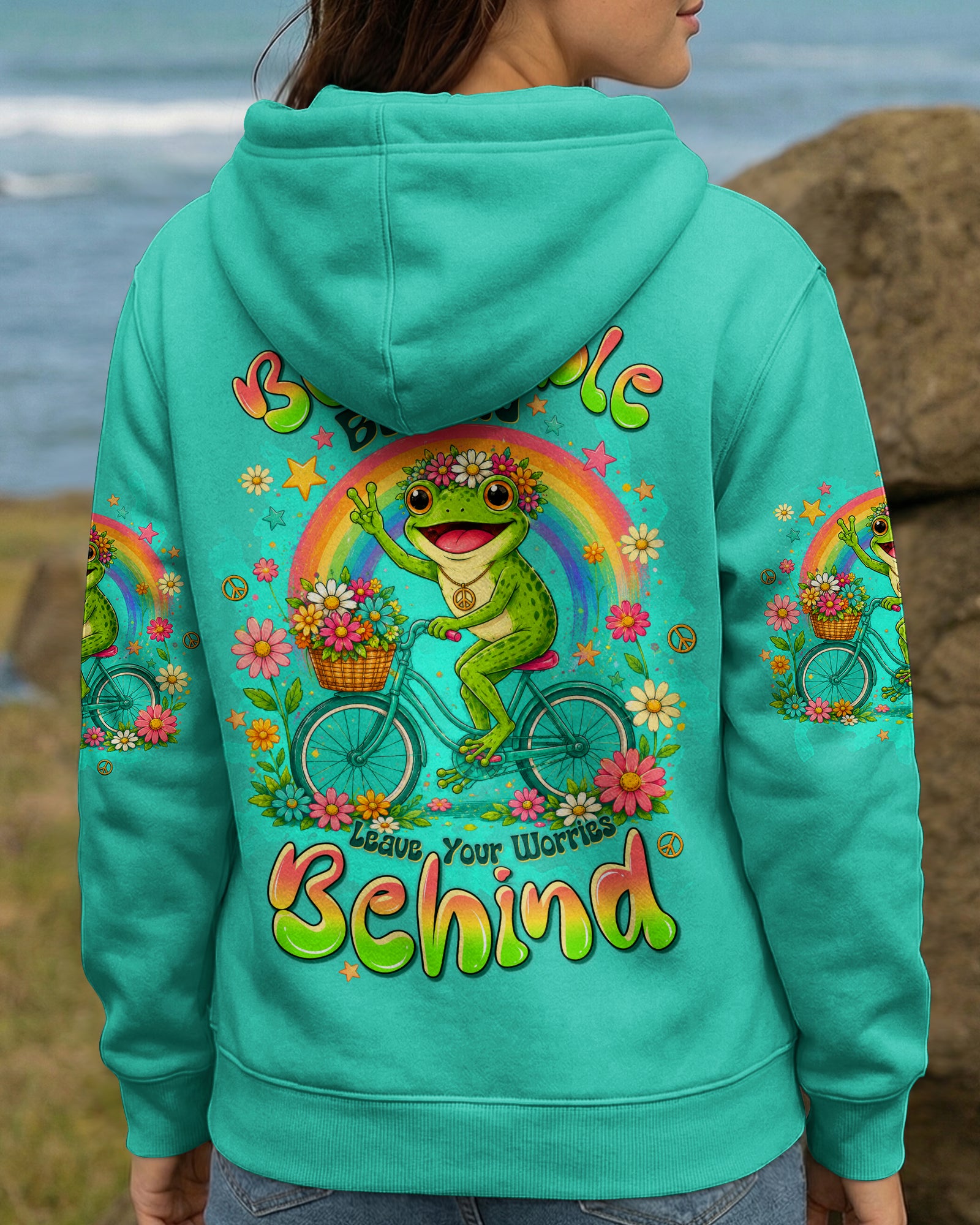 BE HUMBLE BE KIND FROG ALL OVER PRINT - TLTW0207264