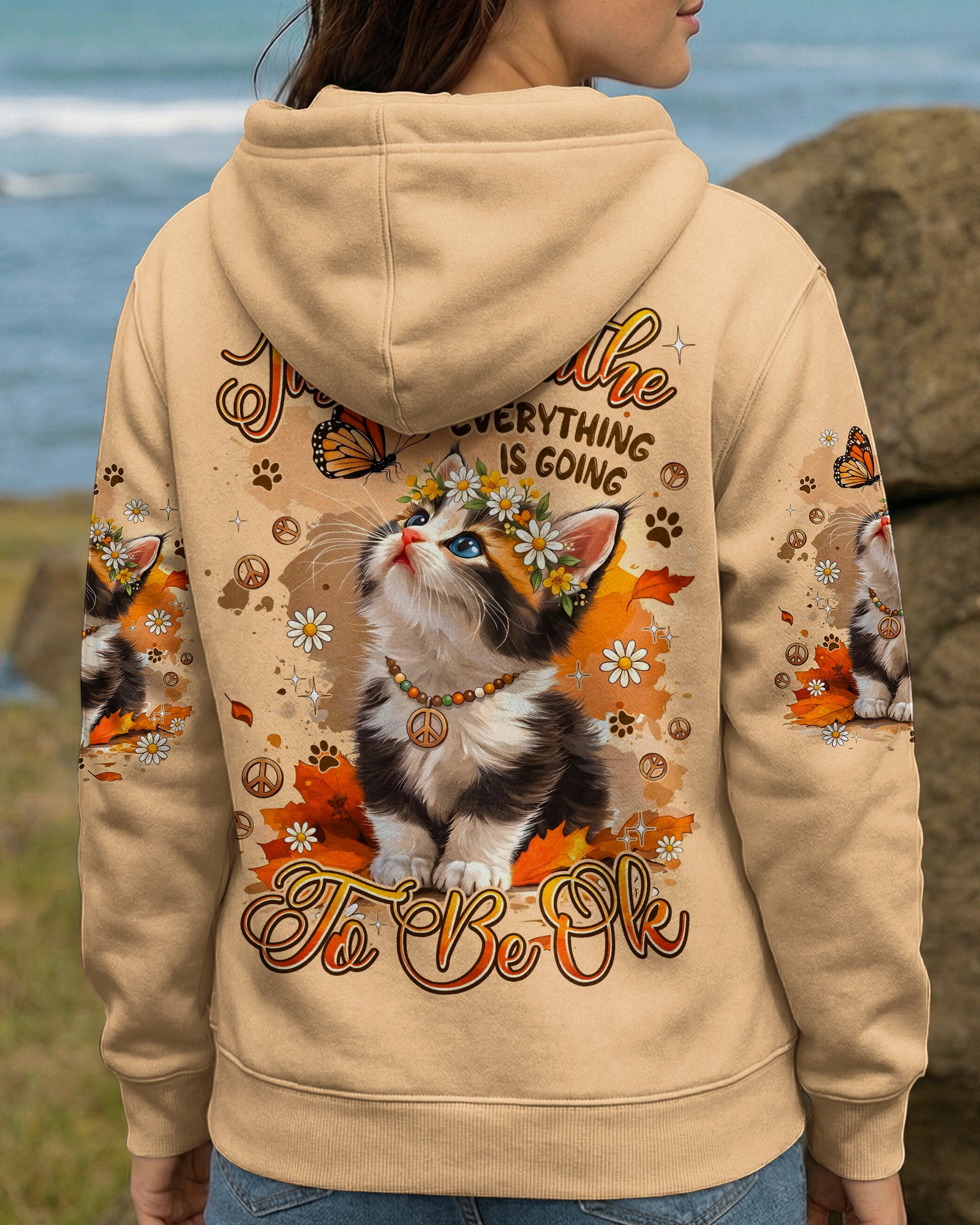 JUST BREATHE CAT ALL OVER PRINT - TYPQ1805261