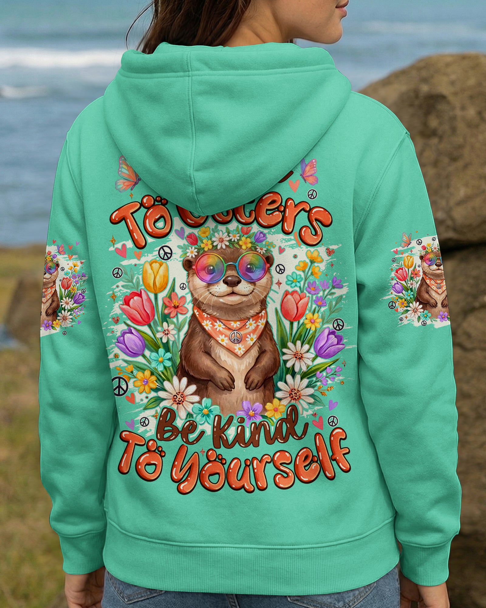 BE KIND TO OTTERS ALL OVER PRINT - TYQY1605261
