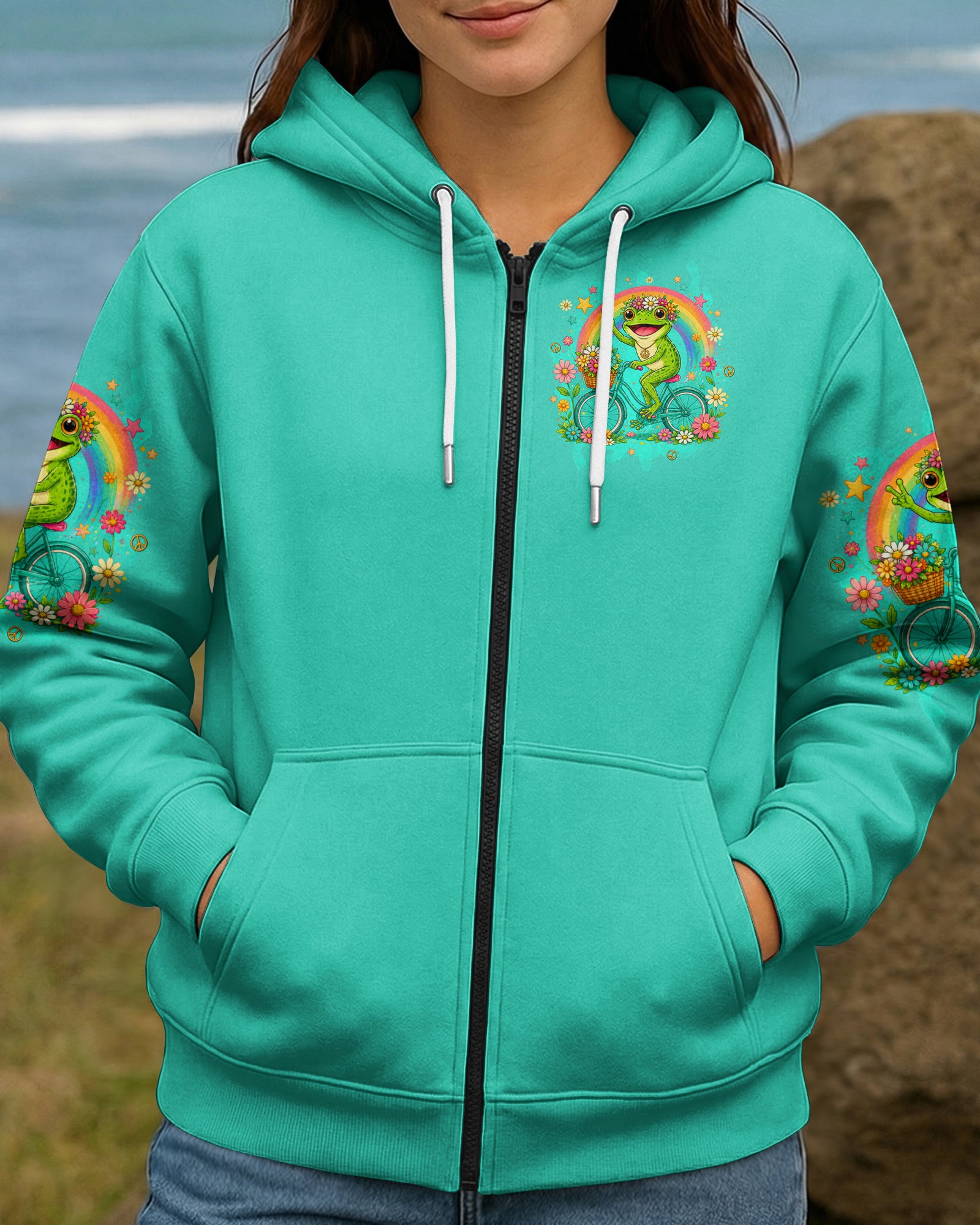 BE HUMBLE BE KIND FROG ALL OVER PRINT - TLTW0207264