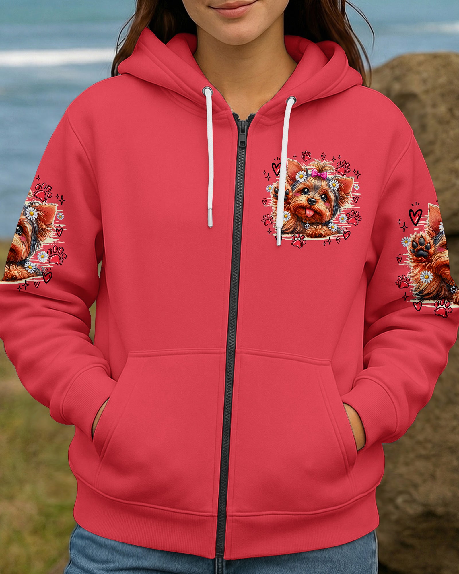 MY MOM SAID I'M A BABY YORKSHIRE TERRIER DOG ALL OVER PRINT - TY2205262