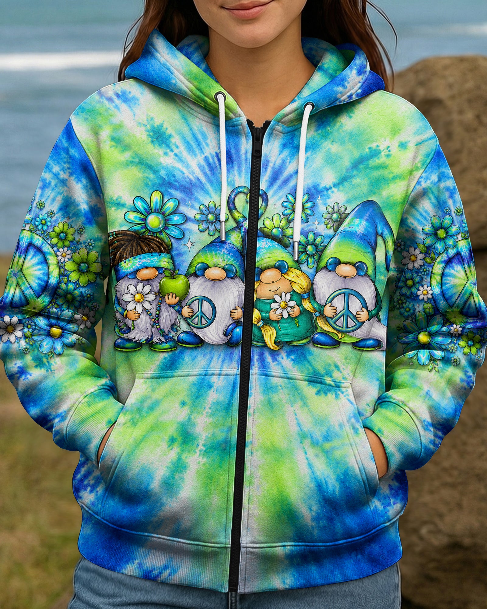 GOOD TIMES CRAZY FRIEND GNOME ALL OVER PRINT   - TLHN2505262