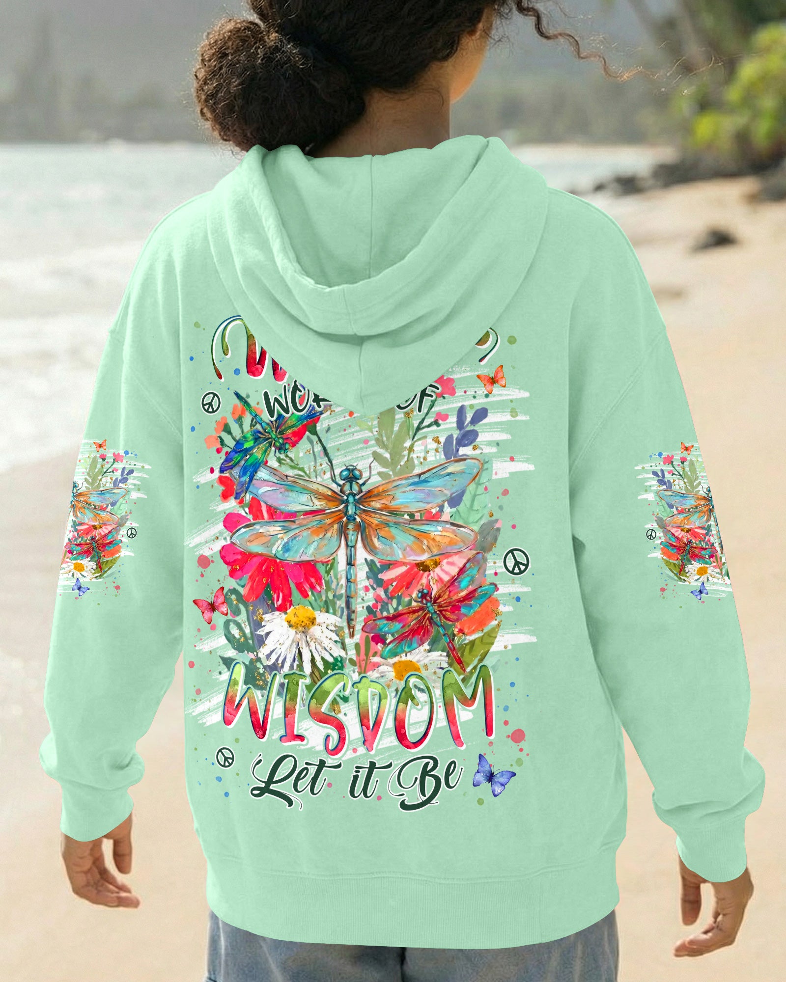 WHISPER WORDS OF WISDOM LET IT BE DRAGONFLY ALL OVER PRINT - TYLN0306262