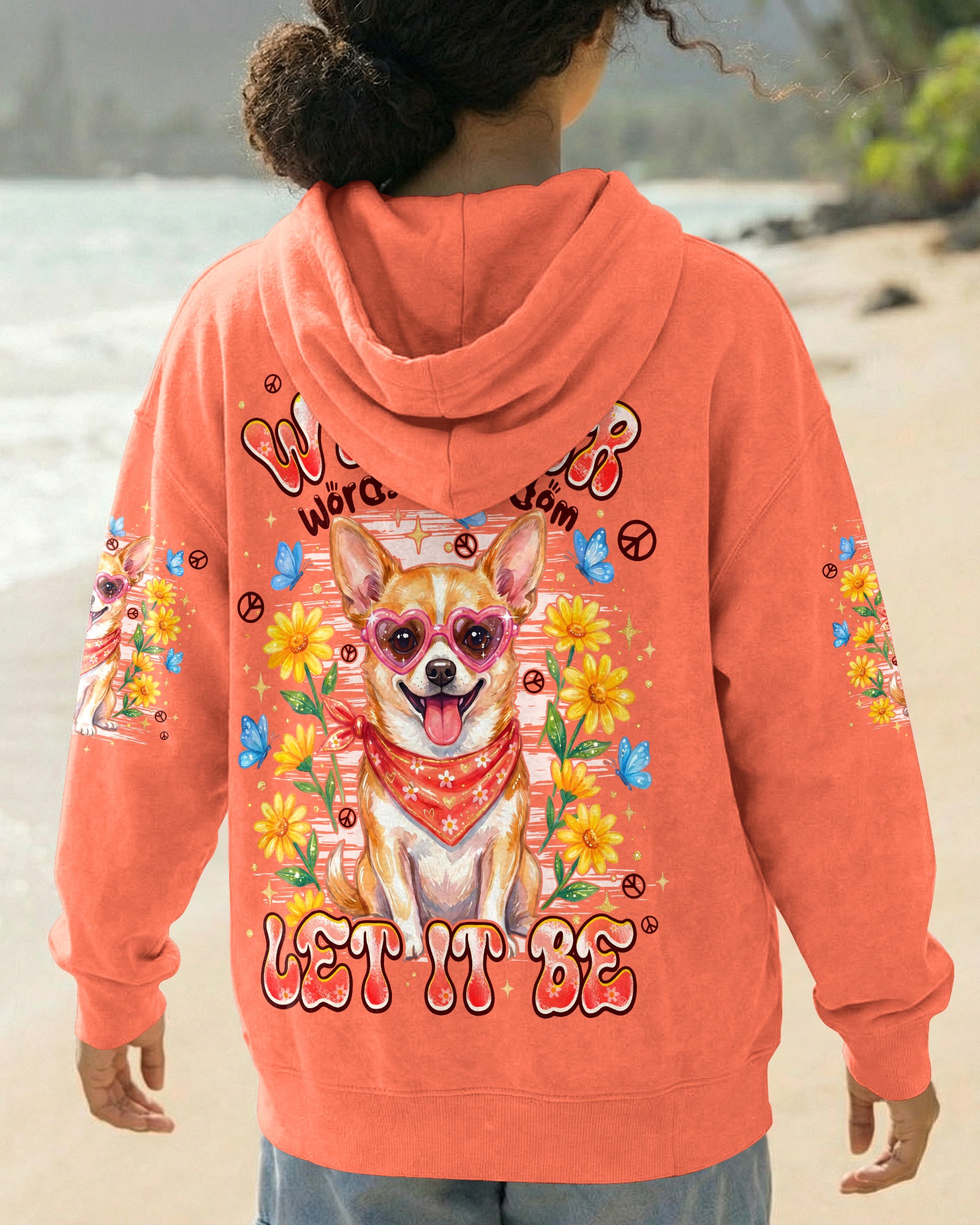 WHISPER WORDS OF WISDOM LET IT BE CHIHUAHUA DOG ALL OVER PRINT - TYPQ2404261