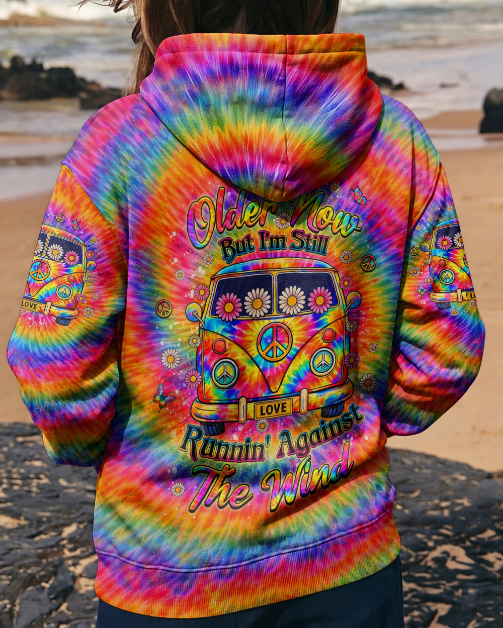 RUNNING AGAINST THE WIND CAR ALL OVER PRINT - YHLT2702261