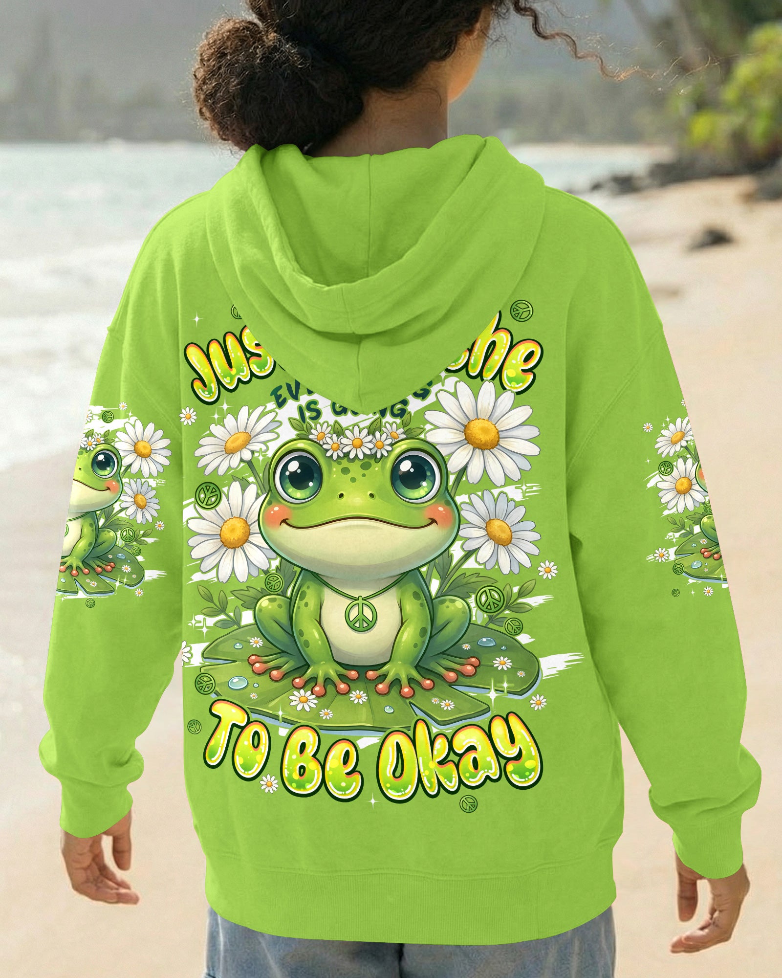 JUST BREATHE FROG ALL OVER PRINT - TYPQ2606261