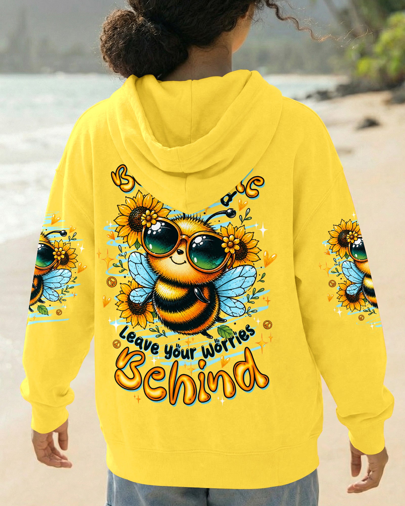 BEE HUMBLE BEE KIND BEE ALL OVER PRINT - TLTW0707264