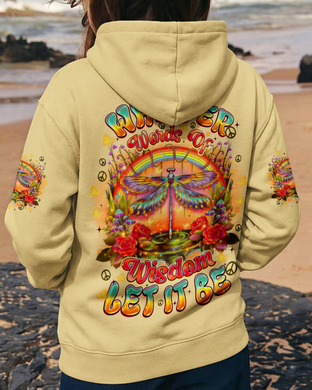 WHISPER WORDS OF WISDOM LET IT BE DRAGONFLY ALL OVER PRINT - TYQY3001261