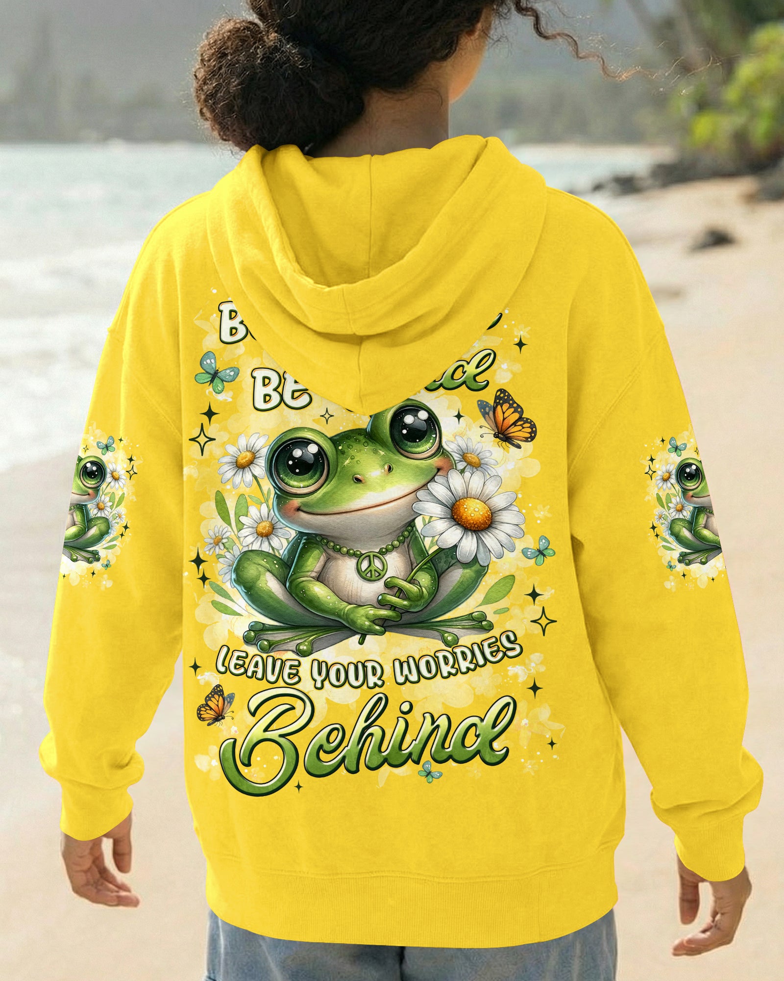 BE HUMBLE BE KIND FROG ALL OVER PRINT - TYLN0107261