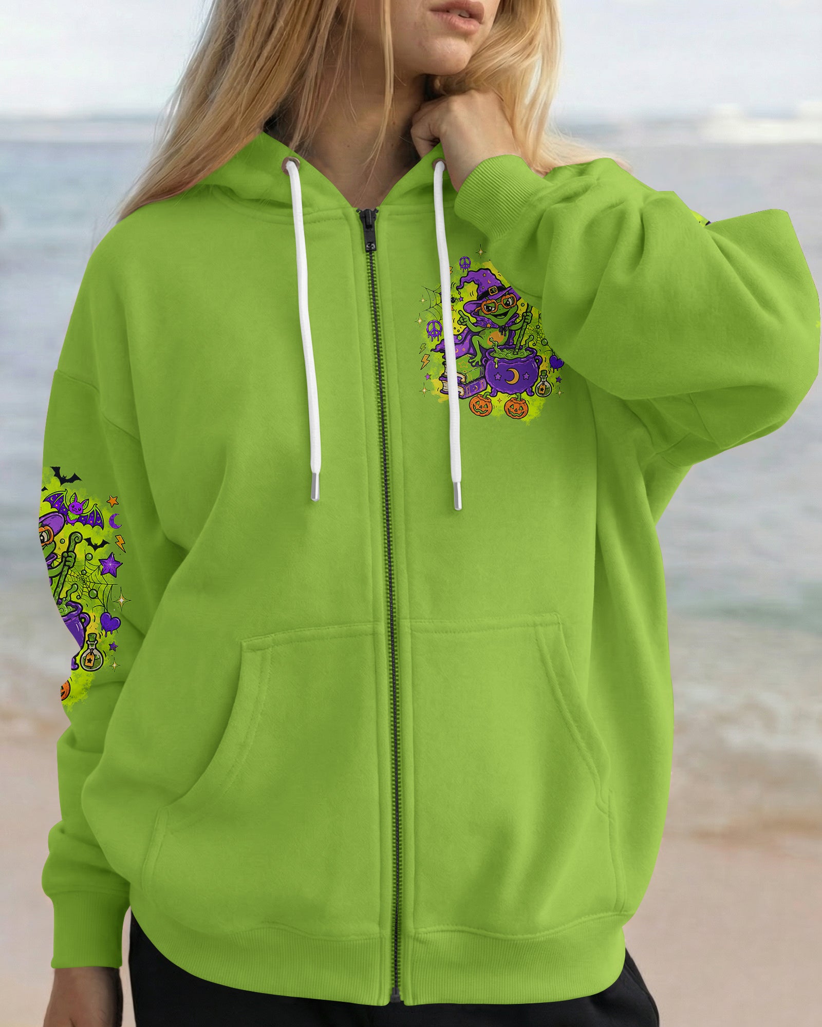 TAD BIT WICKED FROG HALLOWEEN ALL OVER PRINT - TLTW2107261