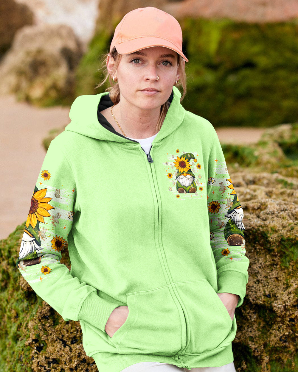 I BELIEVE THERE ARE ANGELS AMONG US GNOME  ALL OVER PRINT - TLNT0502261