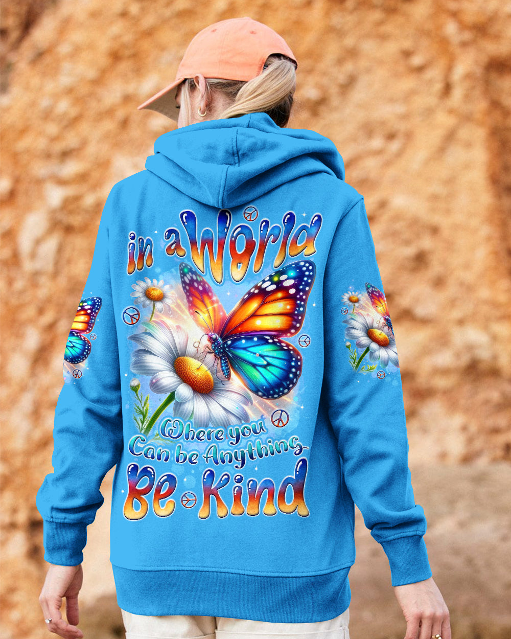 IN A WORLD WHERE YOU CAN BE ANYTHING BE KIND ALL OVER PRINT - TYTD1002262