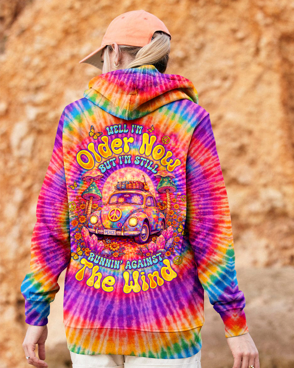 RUNNING AGAINST THE WIND CAR SWIRL ALL OVER PRINT  - TLTW2502261