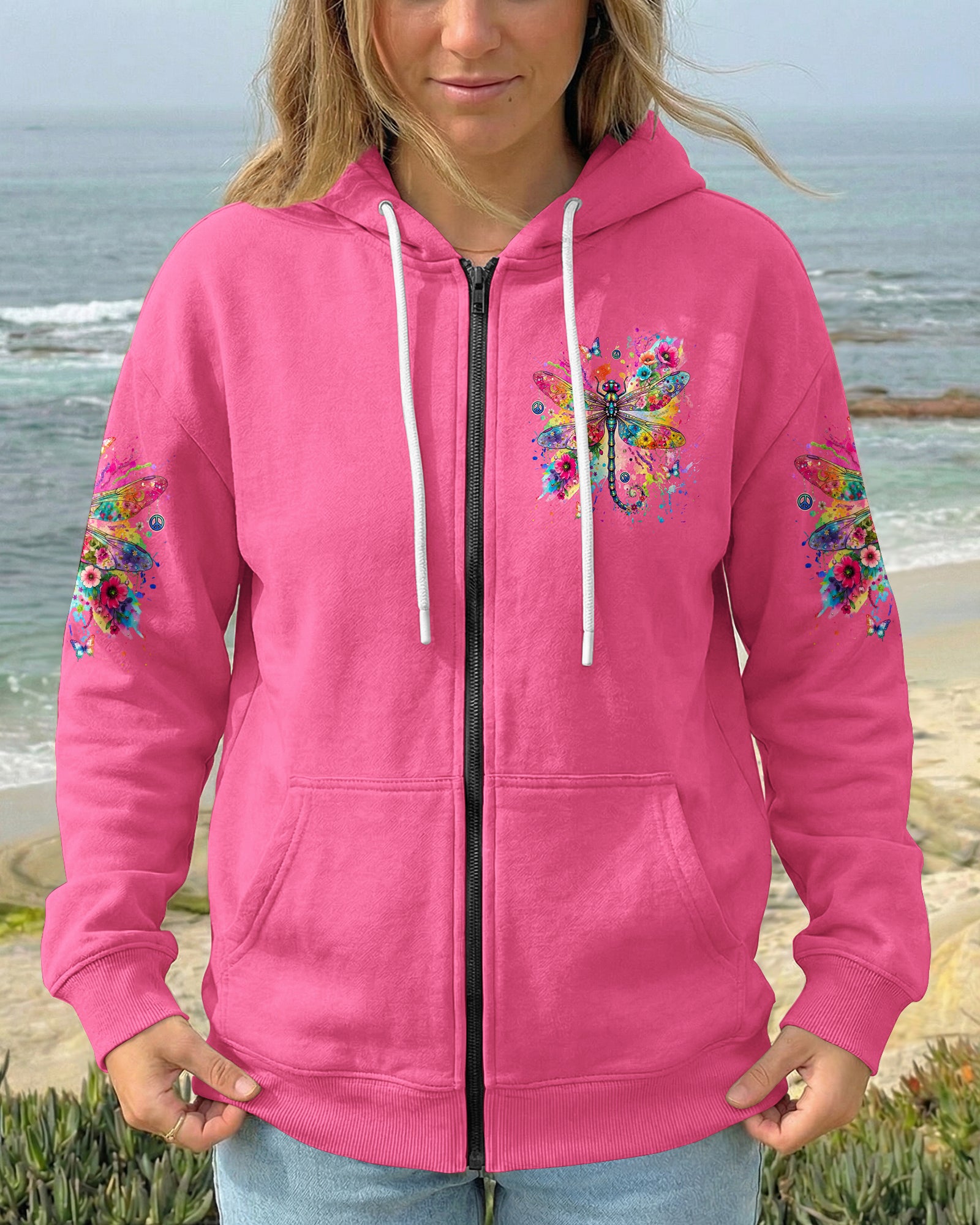 WHISPER WORDS OF WISDOM LET IT BE DRAGONFLY ALL OVER PRINT - TYLN0406263