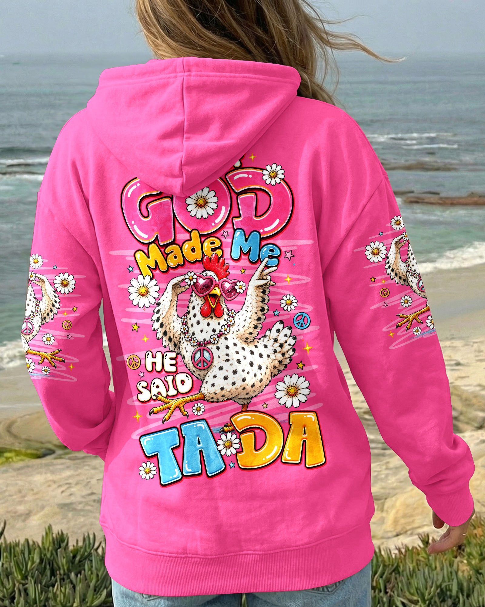 AFTER GOD MADE ME CHICKEN ALL OVER PRINT - TLNO2906261