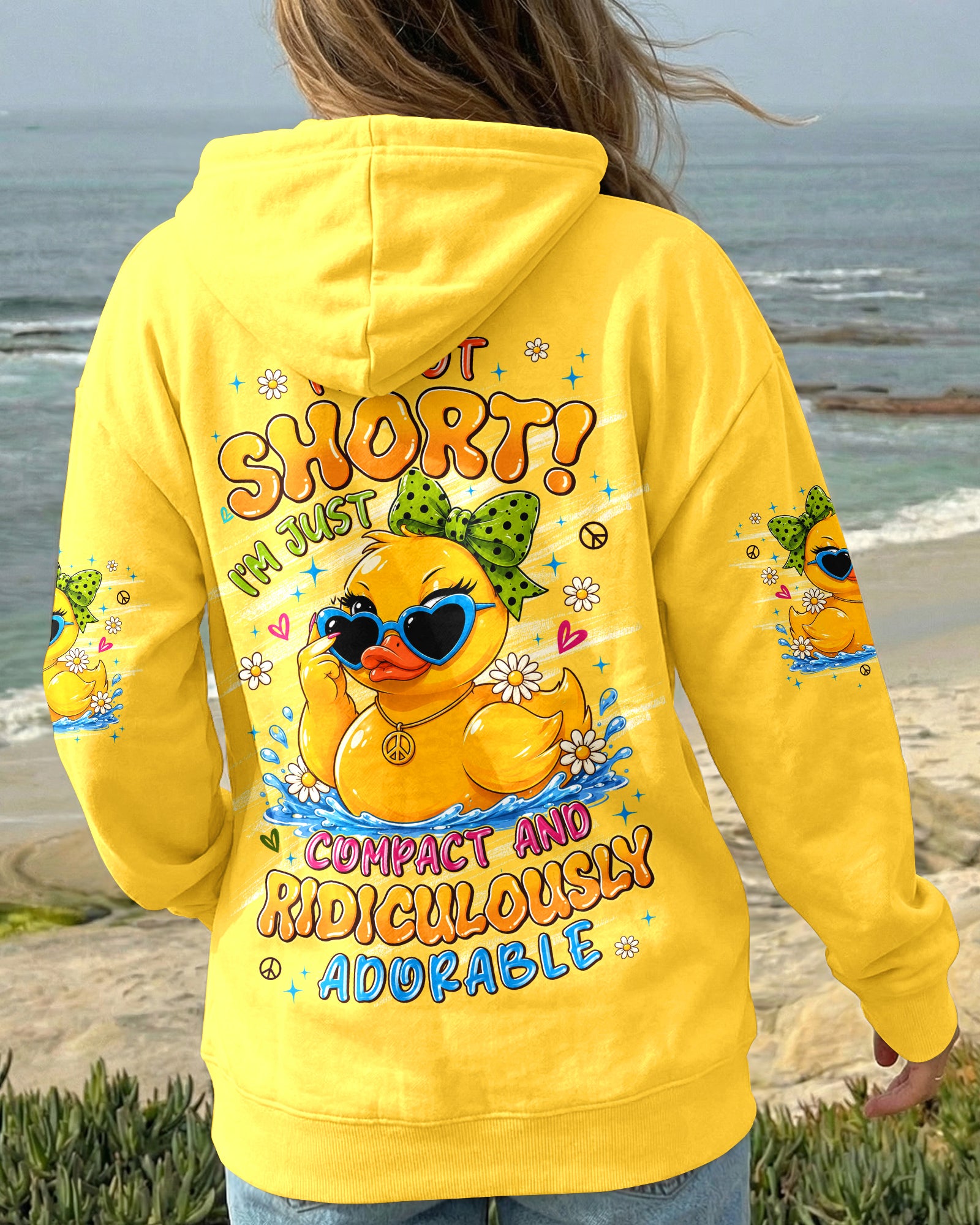 I'M NOT SHORT DUCK ALL OVER PRINT - TYLN1307263