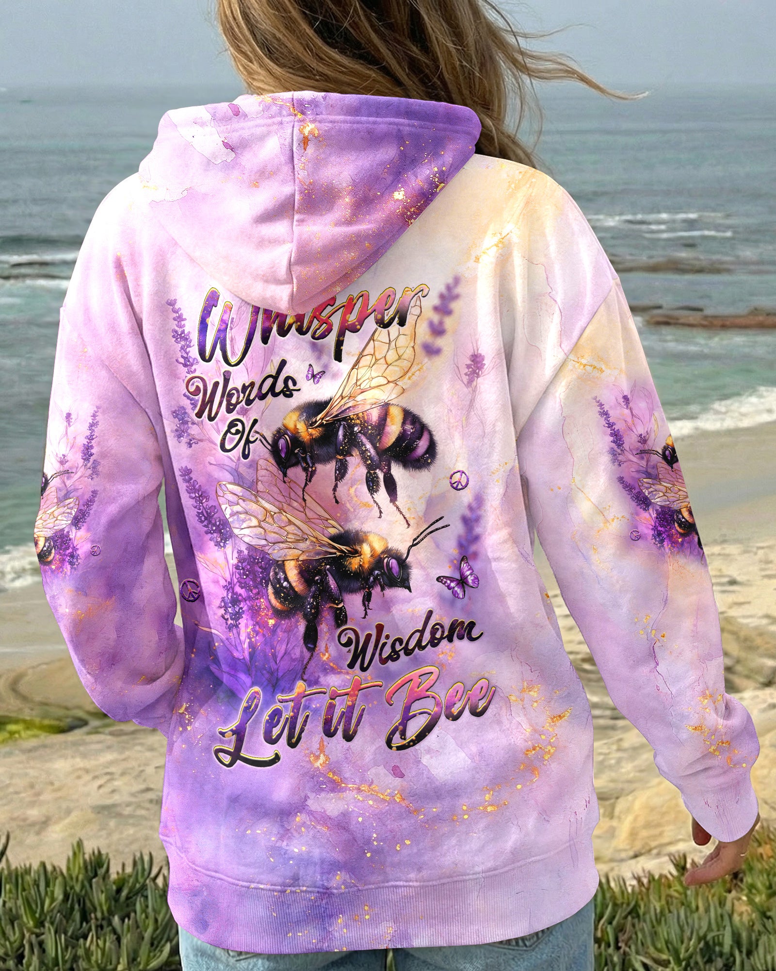 WHISPER WORDS OF WISDOM LET IT BEE ALL OVER PRINT - TLHG2403262