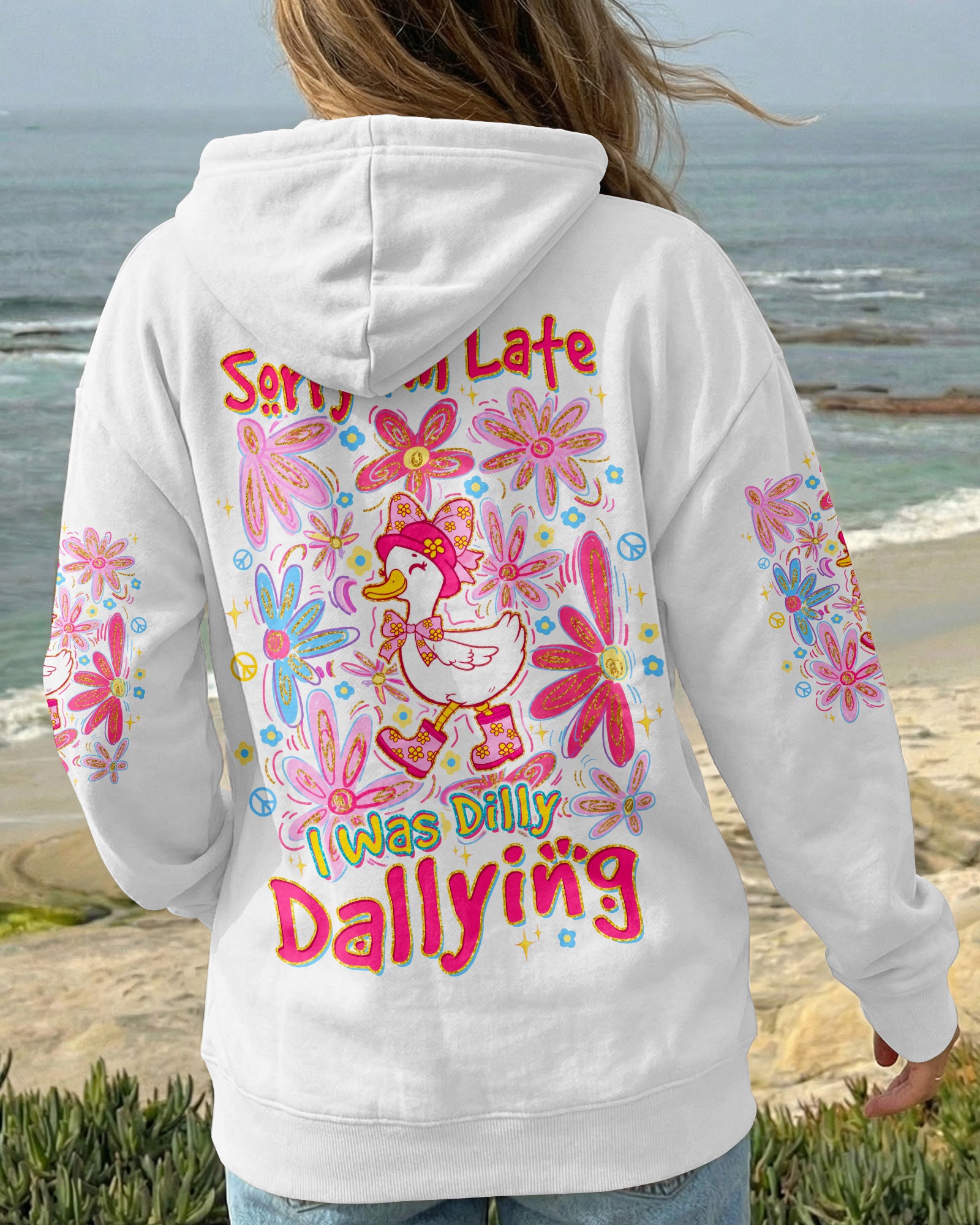 SORRY I'M LATE GOOSE ALL OVER PRINT - TLTW1407264