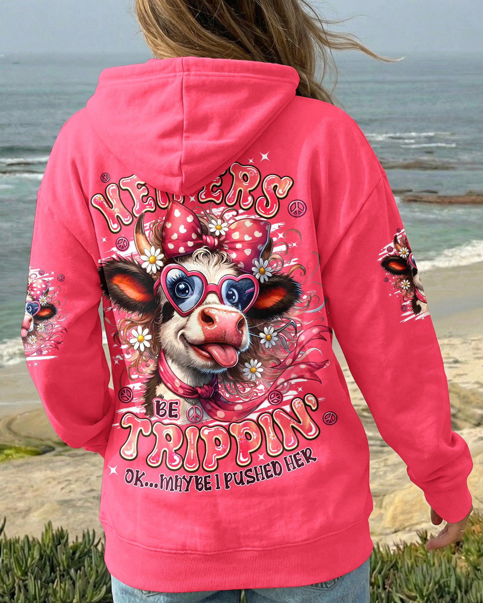 HEIFERS BE TRIPPIN' COW ALL OVER PRINT - TYPQ2505261