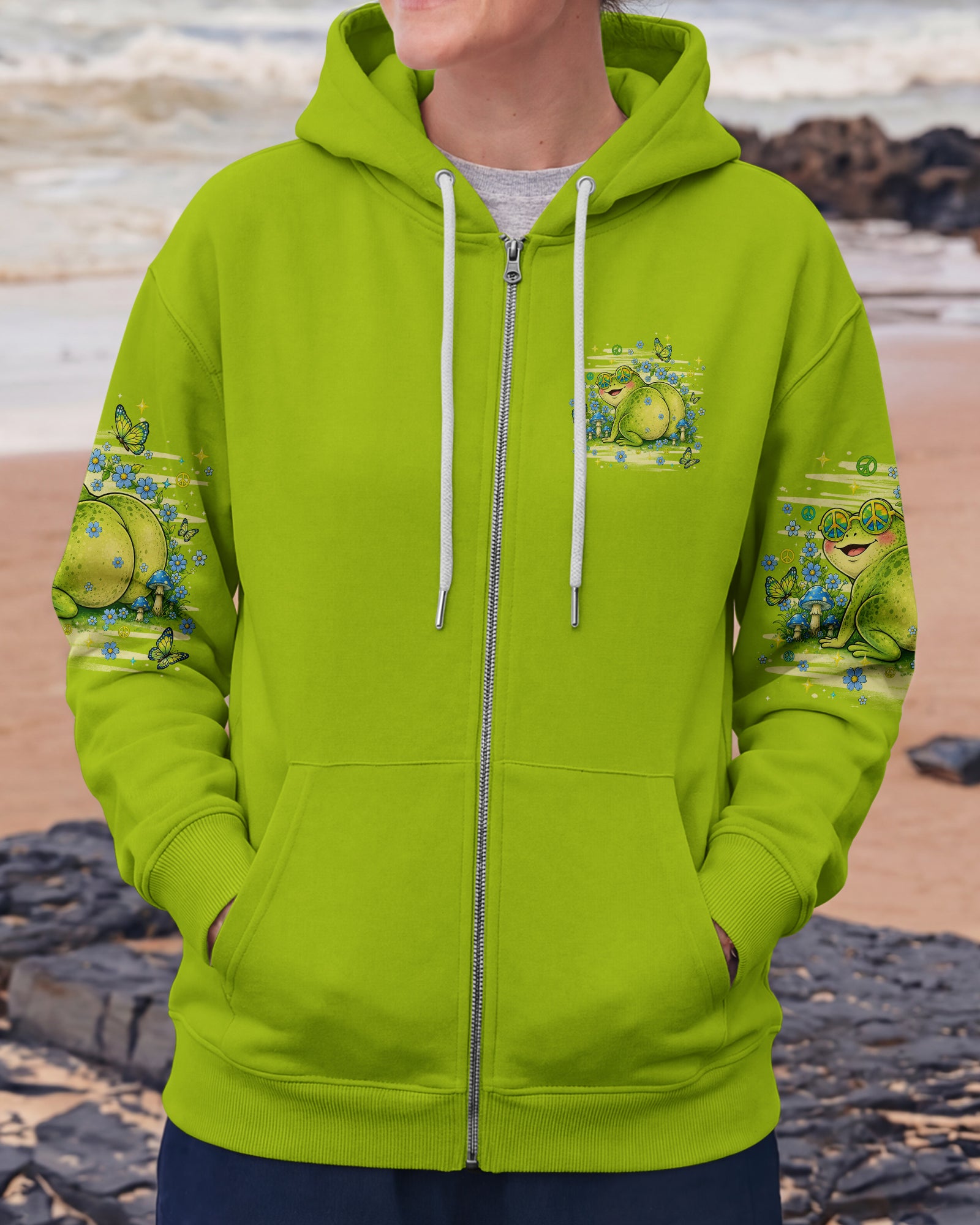 WHY BE MOODY FROG ALL OVER PRINT - TLHN0807262