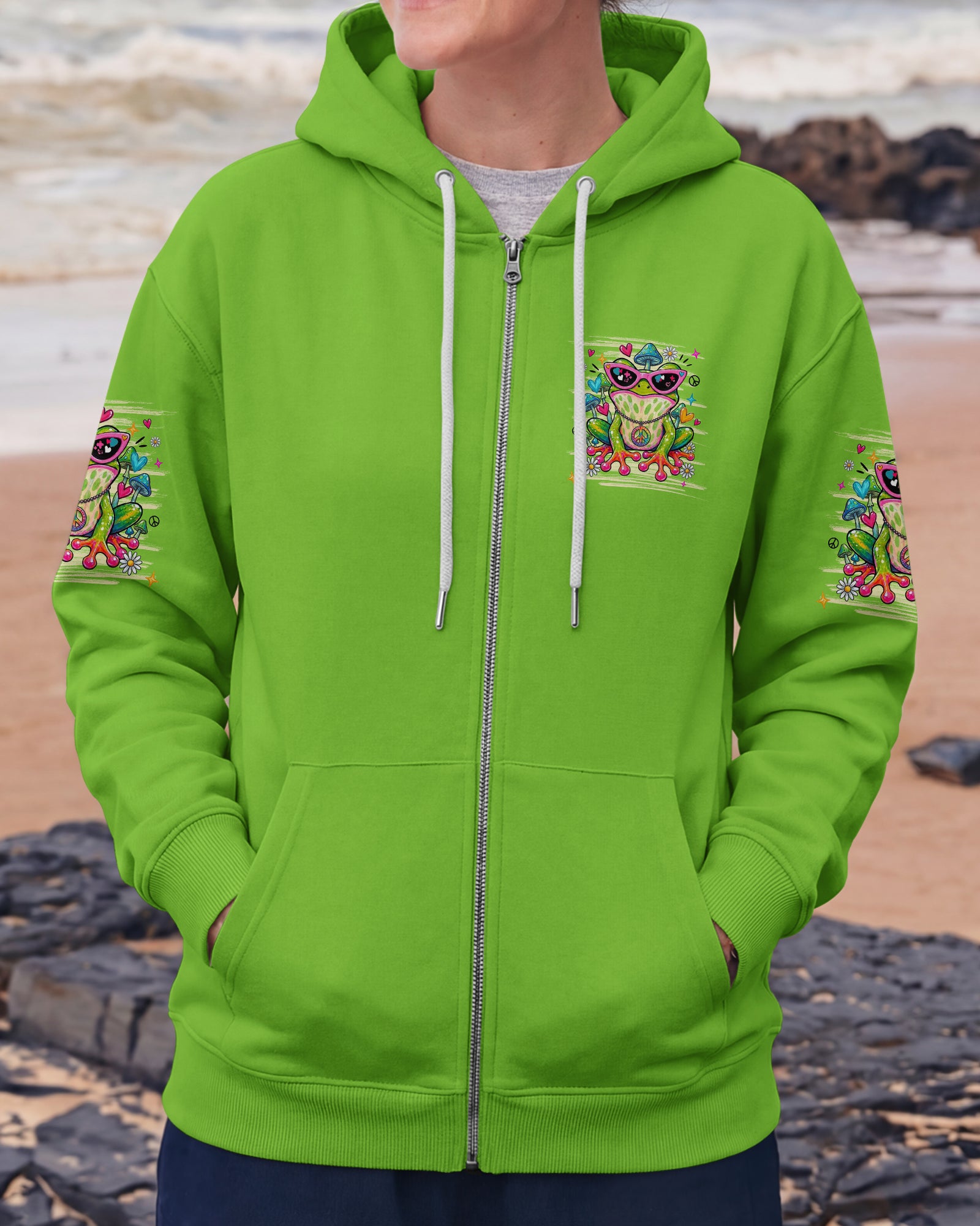 JESUS THINKS I'M A DELIGHT FROG ALL OVER PRINT - TYLN1407261