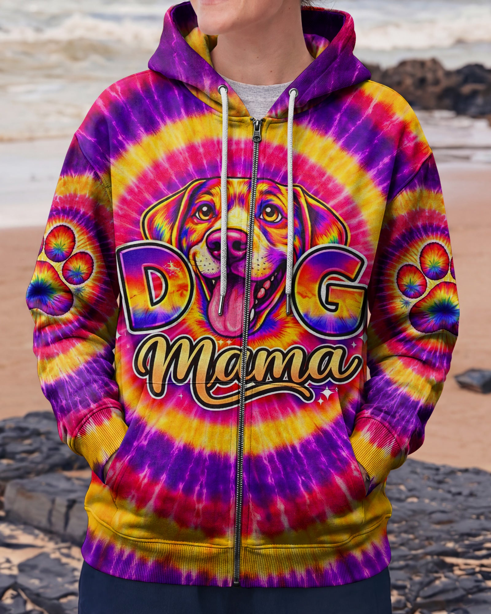 DOG MAMA LABRADOR   ALL OVER PRINT  - TLNT2104263