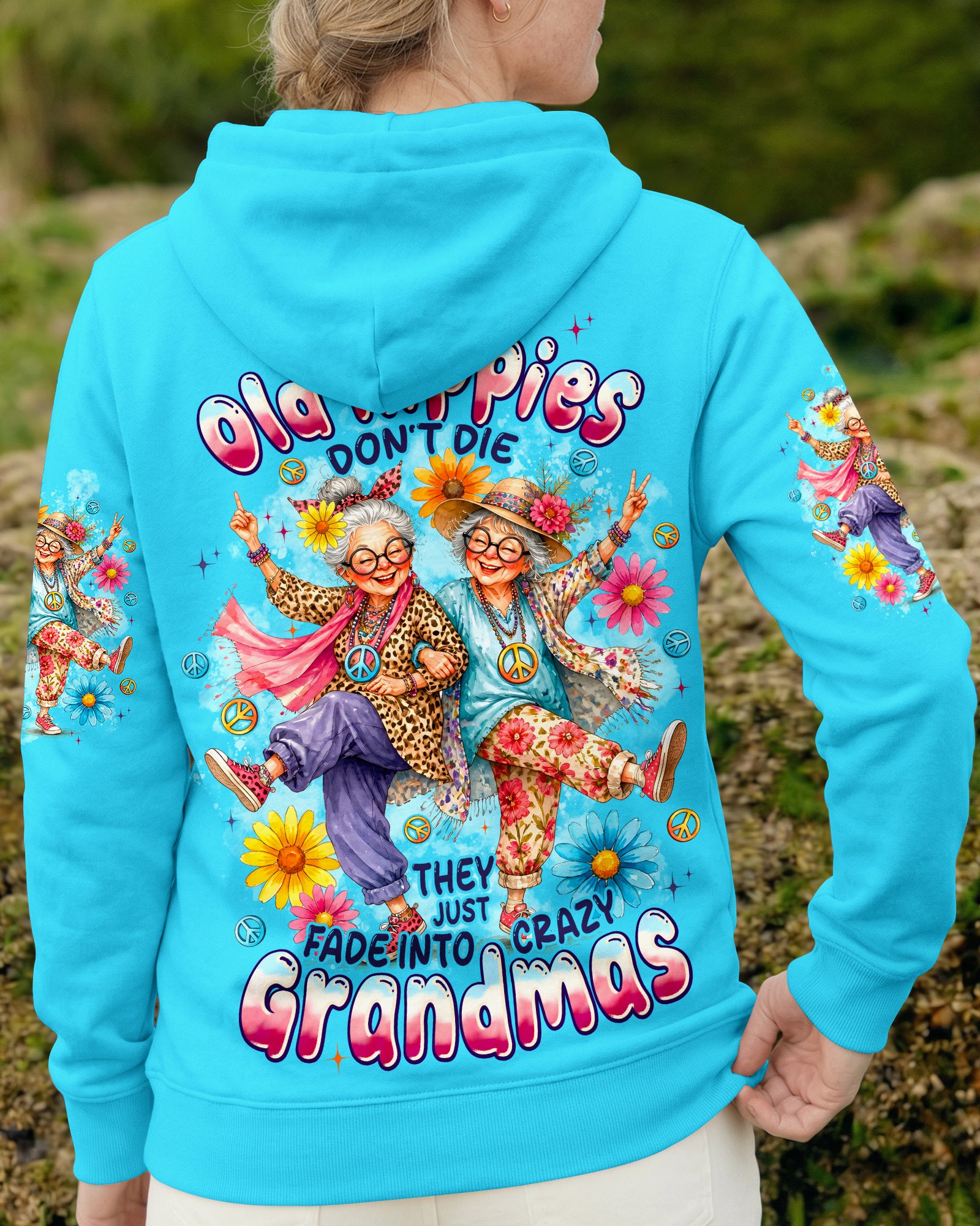OLD HIPPIES ALL OVER PRINT - TYPQ3107262