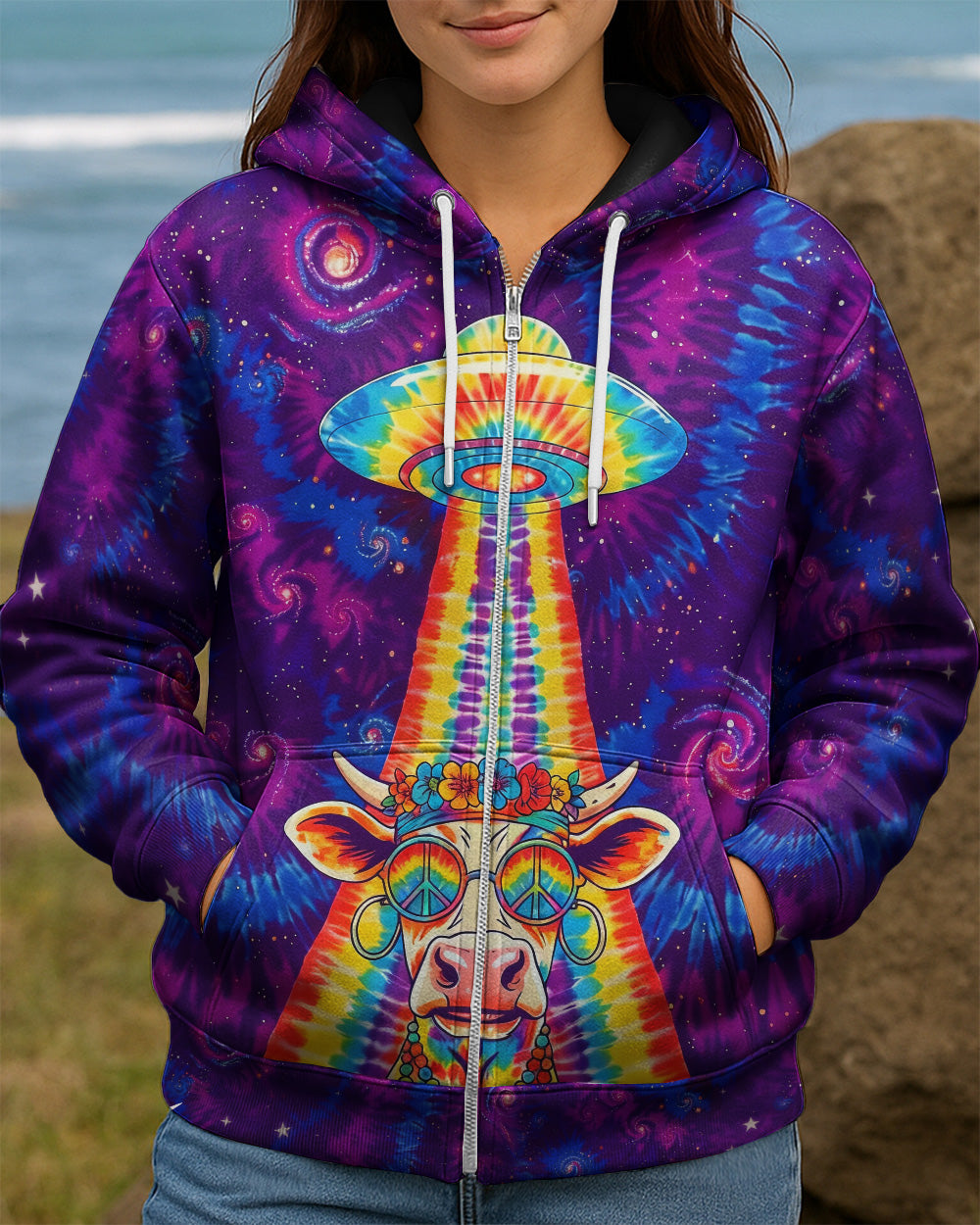 RAINBOW SWIRL COSMIC HEIFER - YHHN2901262