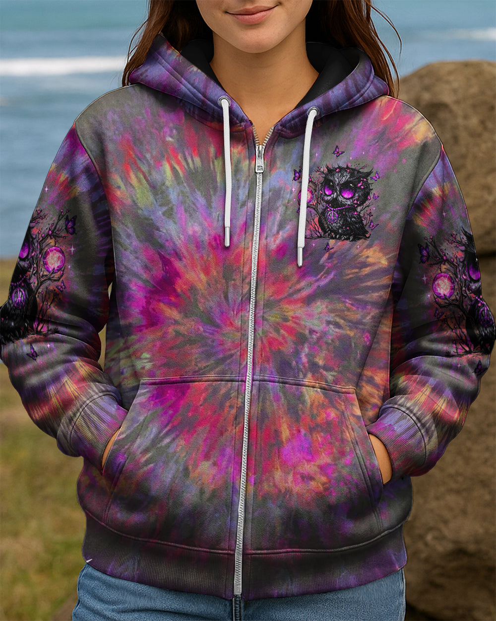 HELLO DARKNESS MY OLD FRIEND OWL ALL OVER PRINT - TLNT2901261