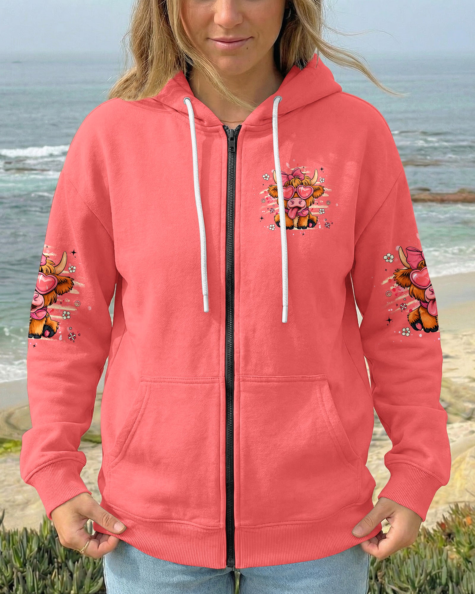 APPARENTLY I HAVE AN ATTITUDE WHO KNEW COW ALL OVER PRINT - TLHG0603262