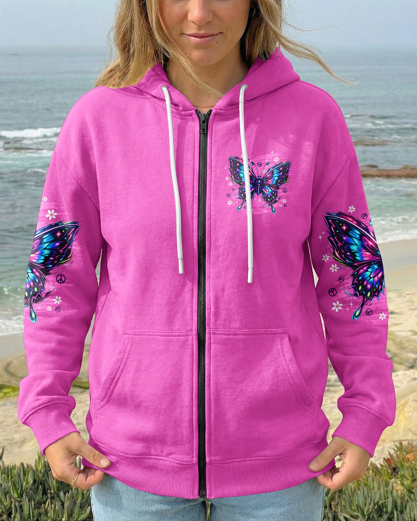 JUST BELIEVE BUTTERFLY ALL OVER PRINT - TYPQ2702263